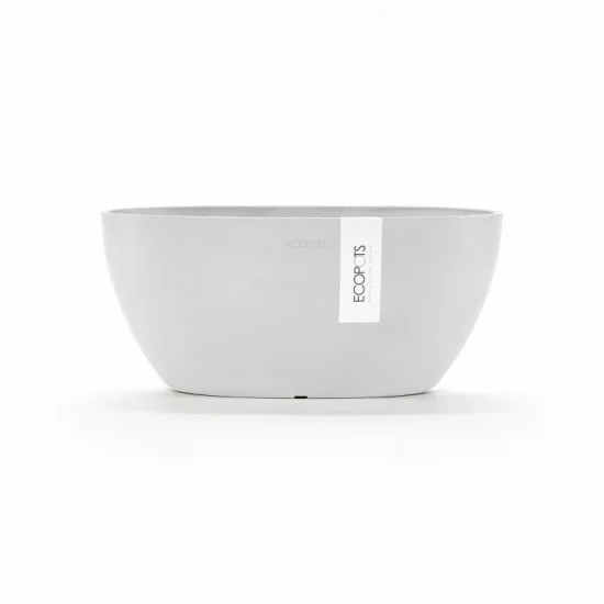 Φωτογραφία προϊόντος: Ecopots Γλάστρα Κασπό Sofia 30 Pure White