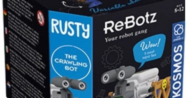 Φωτογραφία προϊόντος: ΡΟΜΠΟΤΑΚΙ REBOTZ "RUSTY" STEM KITS KOSMOS ΠΑΙΧΝΙΔΙ ΕΚΠΑΙΔΕΥΤΙΚΟ