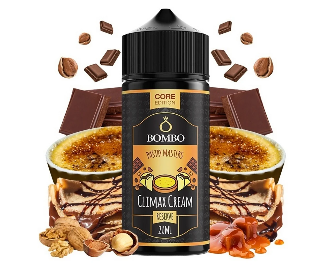 Φωτογραφία προϊόντος: Bombo Pastry Masters Flavor Shot Climax Cream 20ml/120ml