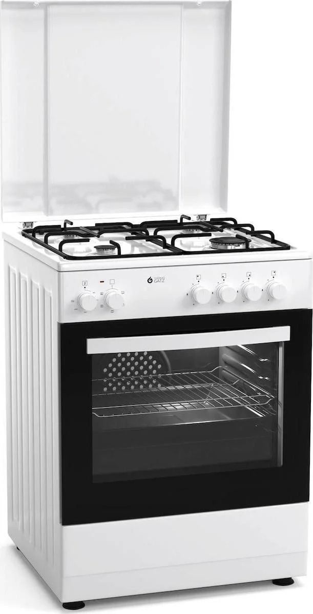 Φωτογραφία προϊόντος: Thermogatz TGS 3610 WH Turbo Κουζίνα μικτή με εστίες υγραερίου και φούρνο ηλεκτρικό 60εκ. (04.401.091)