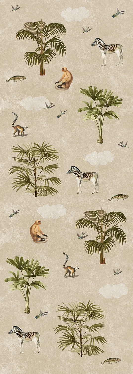 Φωτογραφία προϊόντος: SPITS WALLCOVERIGS Ταπετσαρία BEHANG EXPRESSE OLIVE & NOAH INK7802-BEH - Digital,Non Woven - 280Μx100Π