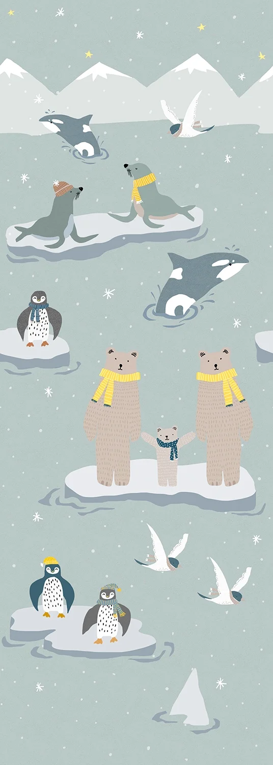 Φωτογραφία προϊόντος: SPITS WALLCOVERIGS Ταπετσαρία BEHANG EXPRESSE OLIVE & NOAH INK7821-BEH - Digital,Non Woven - 280Μx100Π