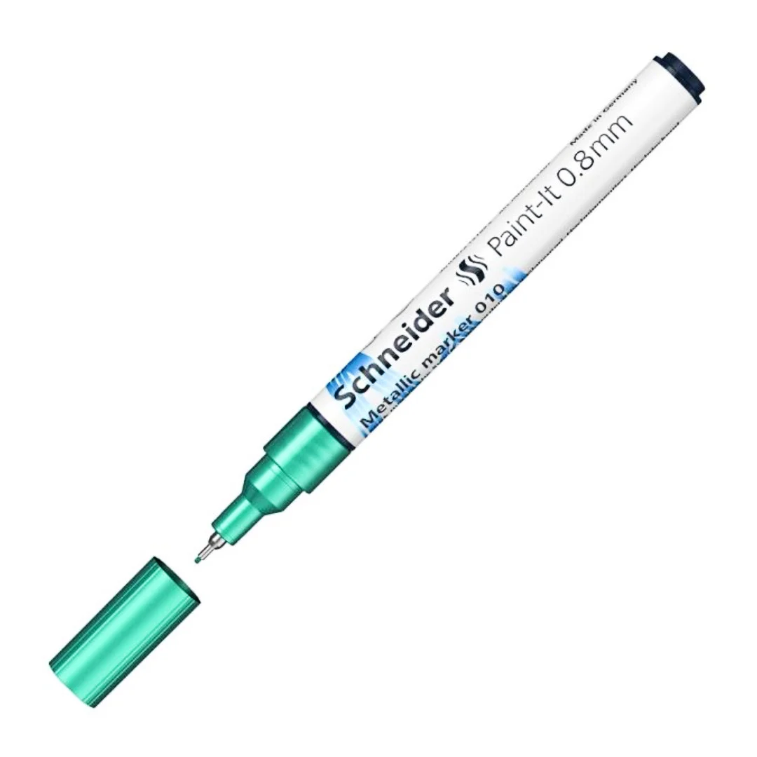 Φωτογραφία προϊόντος: Schneider Μαρκαδόροι Paint-it Metallic 010 (0.8mm) Green