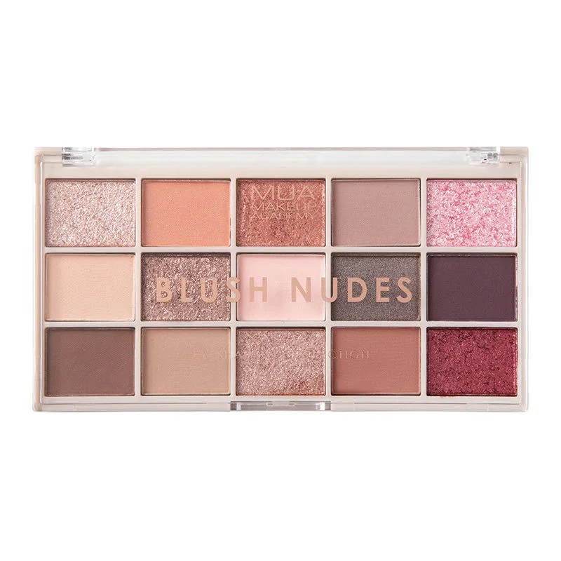 Φωτογραφία προϊόντος: MUA Blush Nudes Παλέτα με Σκιές Ματιών σε Στερεή Μορφή Πολύχρωμη