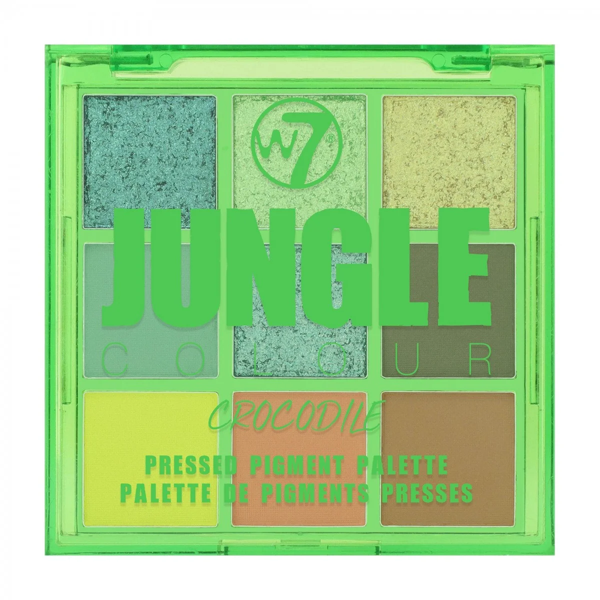 Φωτογραφία προϊόντος: W7 Jungle Colour Pressed Pigment Palette - Crocodile