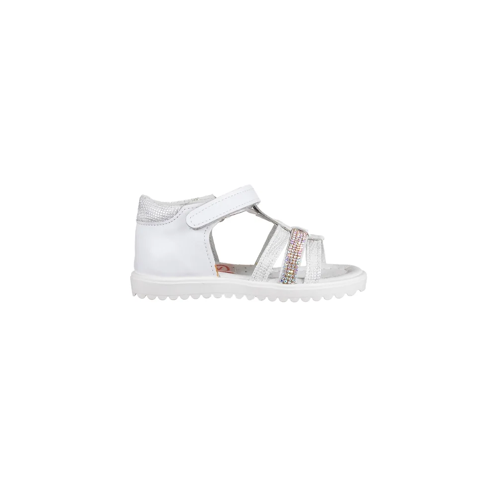 Φωτογραφία προϊόντος: Aby Shoes Παιδικό δερμάτινο πέδιλο ABY 913 λευκό