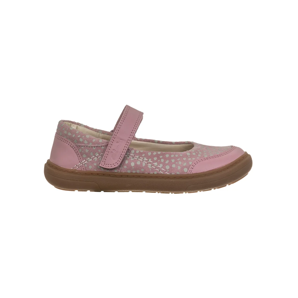 Φωτογραφία προϊόντος: Παιδική μπαρέτα Clarks Flash Stripe T 26149756 ροζ