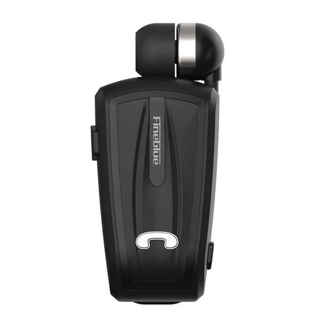 Φωτογραφία προϊόντος: Fineblue Ασύρματο Bluetooth Handsfree Ακουστικό 2in1 - Μαύρο