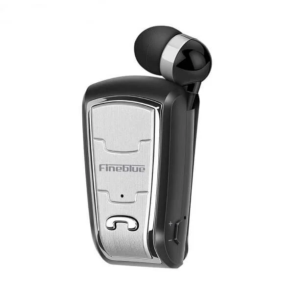 Φωτογραφία προϊόντος: Fineblue Ασύρματo Ακουστικό Bluetooth με Clip on - Μαύρο