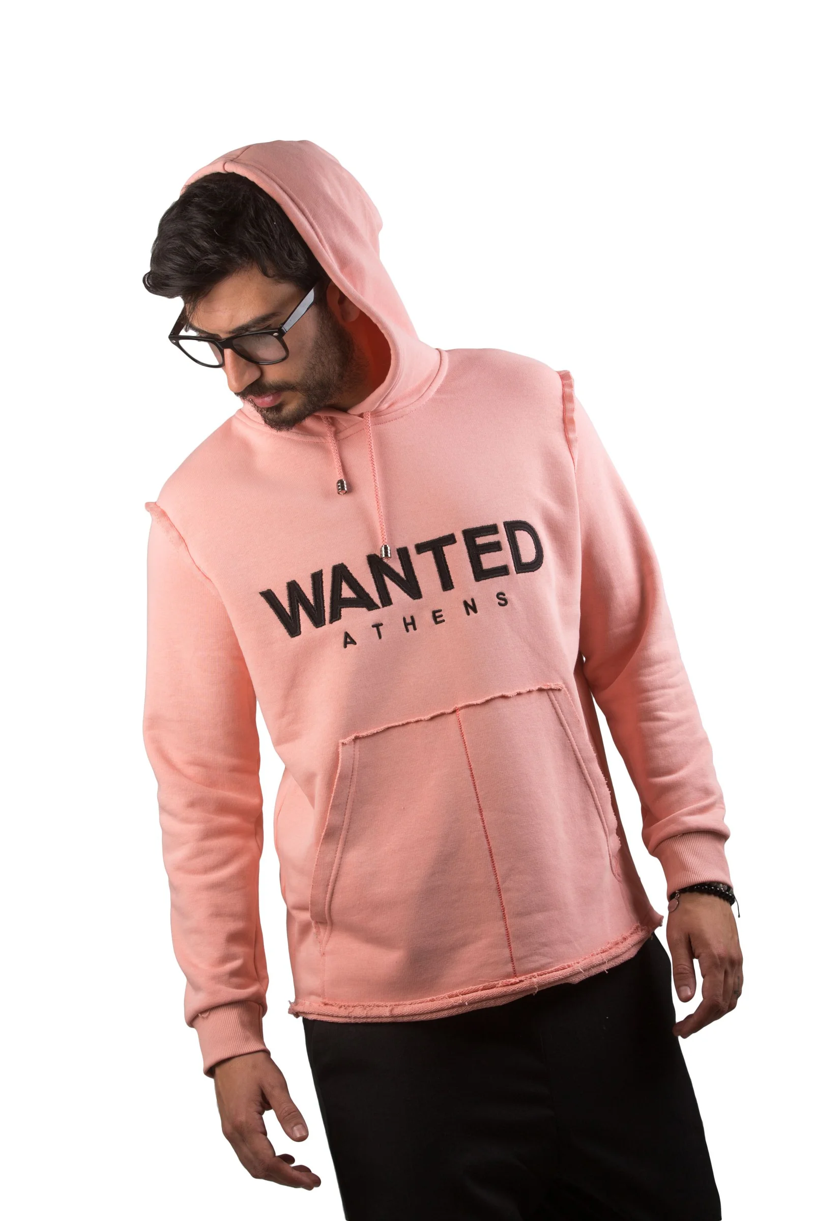 Φωτογραφία προϊόντος: WANTED ATHENS KOBE HOODIE PINK