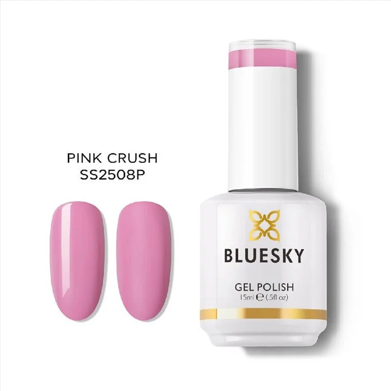 Φωτογραφία προϊόντος: Bluesky Uv Color Ημιμόνιμο Βερνίκι Νυχιών Pink Crush 15ml