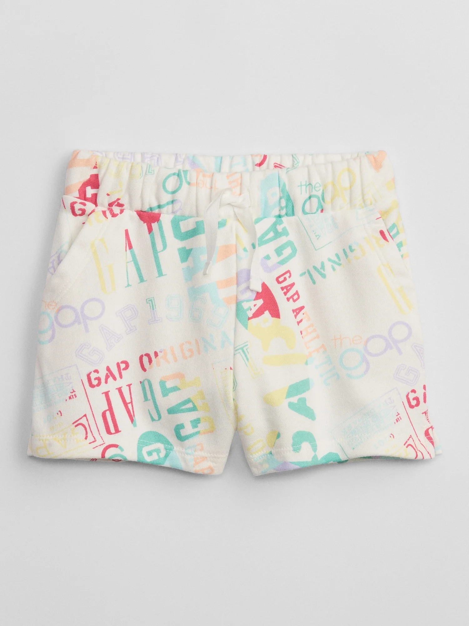 Φωτογραφία προϊόντος: Άσπρο BabyGap Logo Print Pull-On Σορτς new off white