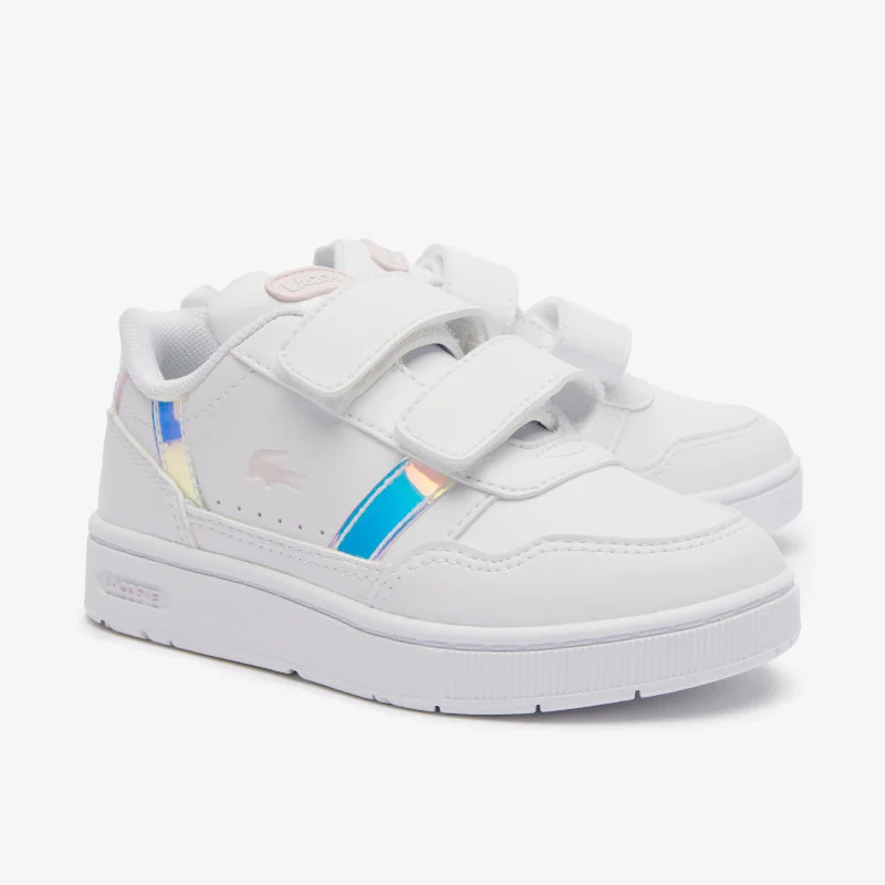 Φωτογραφία προϊόντος: Sneakers Lacoste για κορίτσια T-CLIP Pastel Pink Scratch