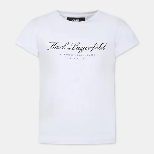 Φωτογραφία προϊόντος: Karl Lagerfeld Παιδικό T-shirt White logo