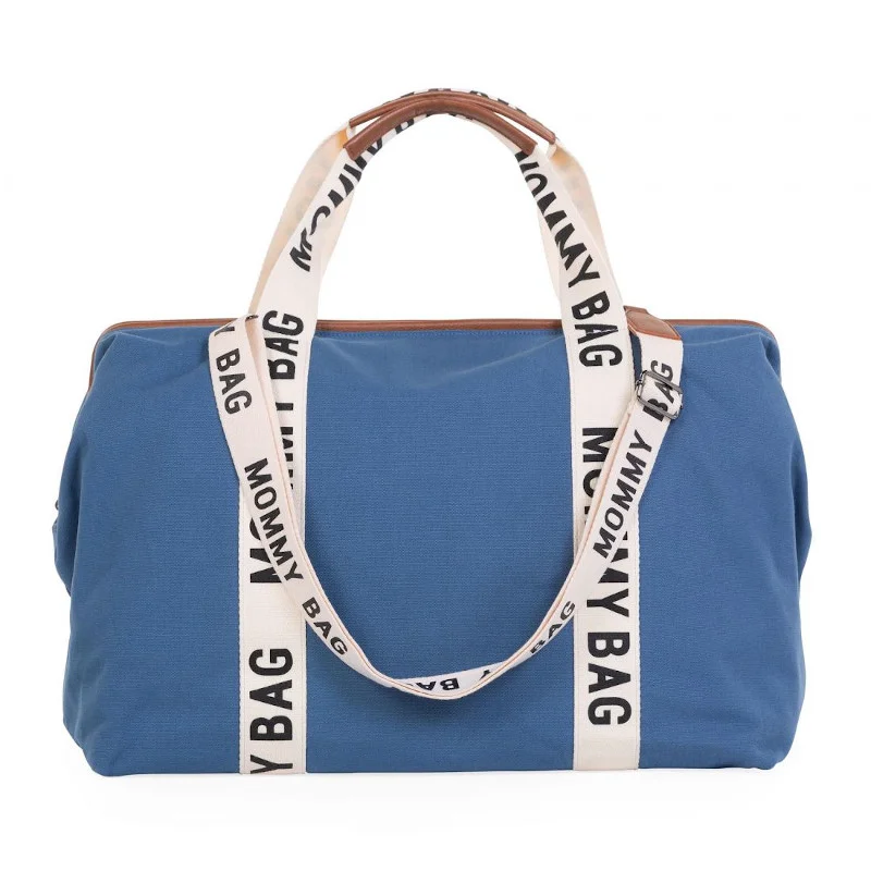 Φωτογραφία προϊόντος: Τσάντα Αλλαγής Childhome MOMMY BAG Signature Canvas Indigo