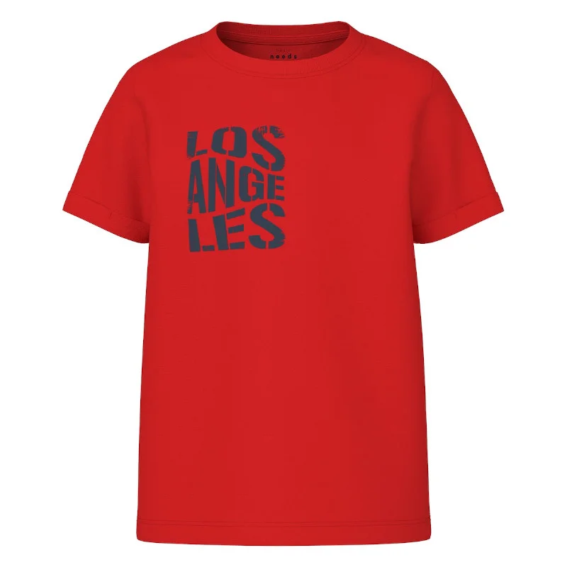 Φωτογραφία προϊόντος: T-shirt παιδικό Name It Los Angeles Red