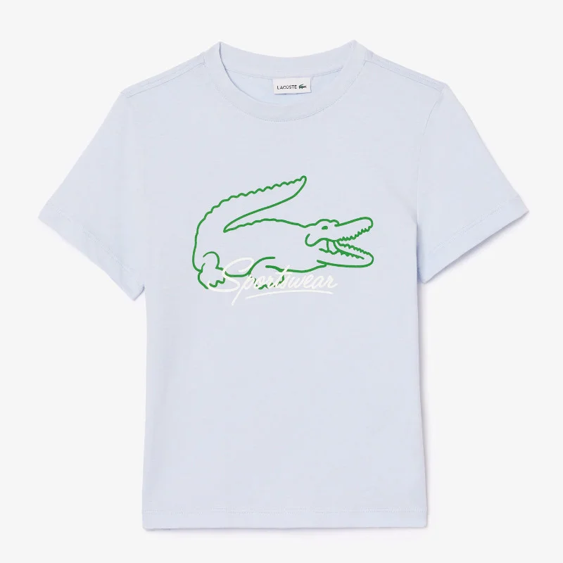 Φωτογραφία προϊόντος: T-SHIRT παιδικό Lacoste BRIGHT CROC PRINT COTTON