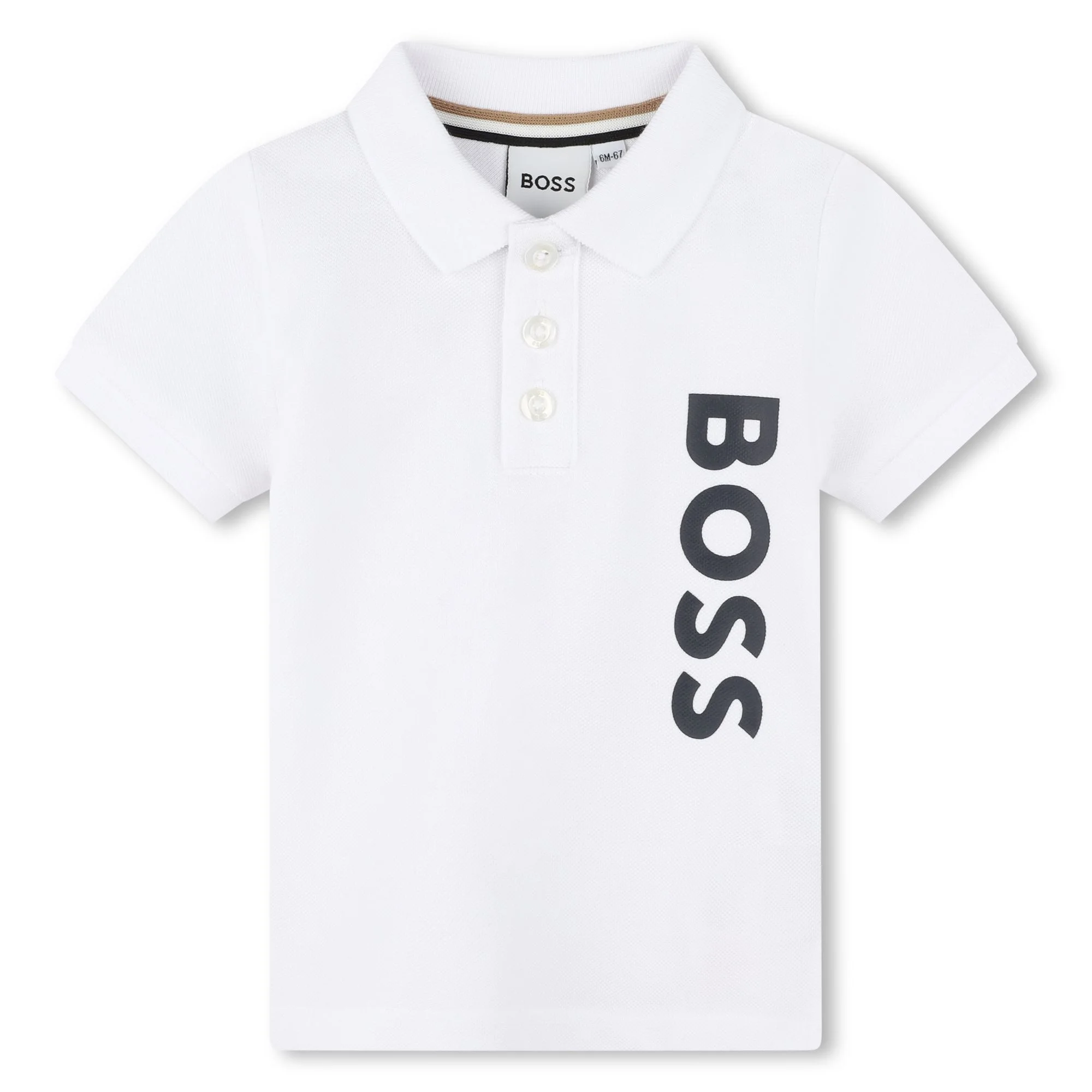 Φωτογραφία προϊόντος: Παιδικό μπλουζάκι Polo BOSS Κοντομάνικο White