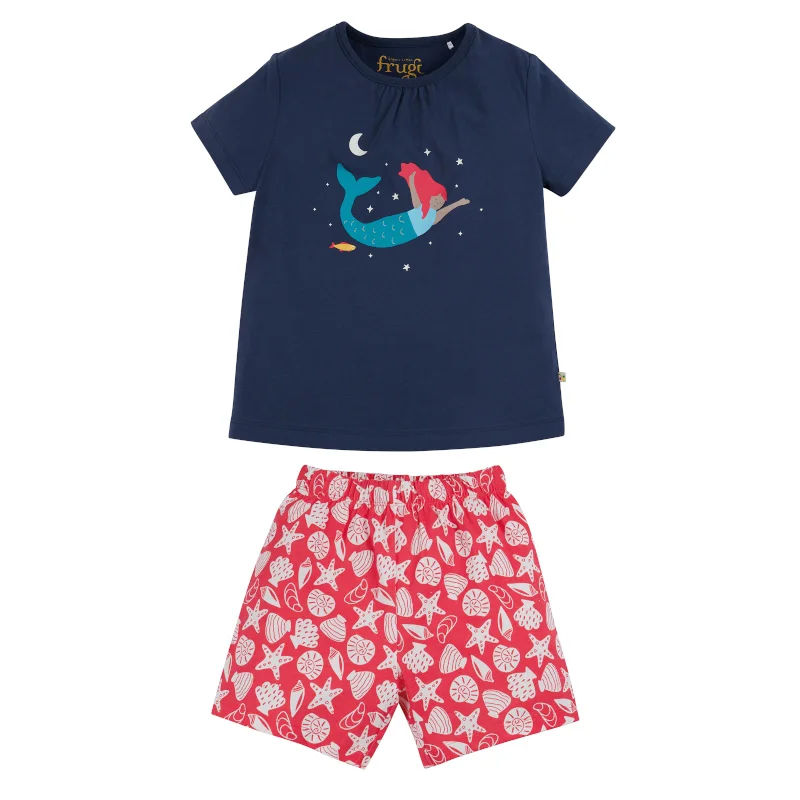 Φωτογραφία προϊόντος: Πυτζάμες παιδικές Frugi Mermaid για κορίτσια