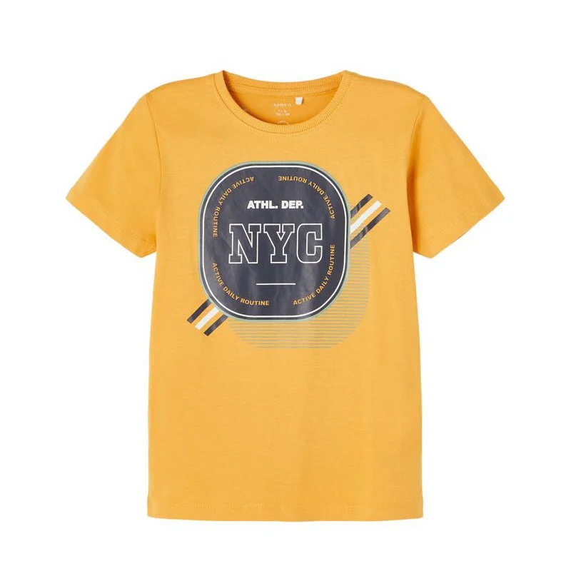 Φωτογραφία προϊόντος: T-shirt Name It για αγόρια κίτρινο NYC