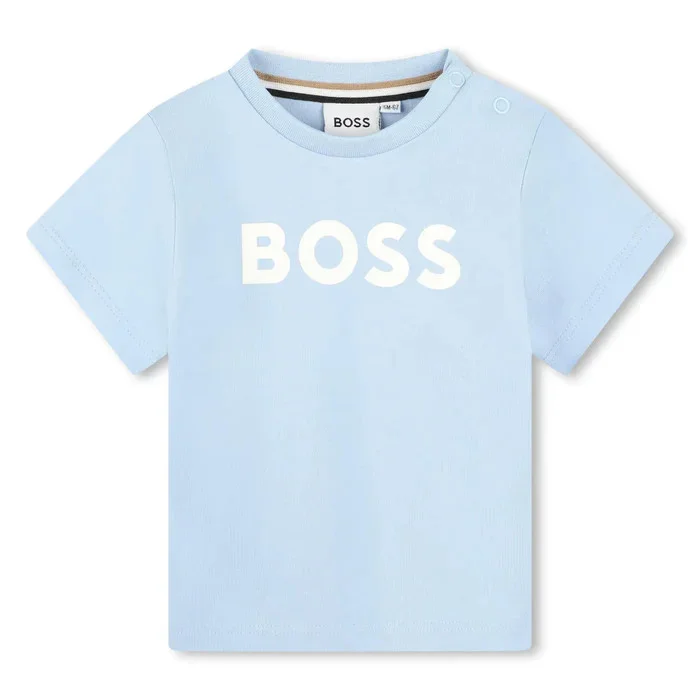 Φωτογραφία προϊόντος: T-shirt παιδικό Boss Logo Light Blue