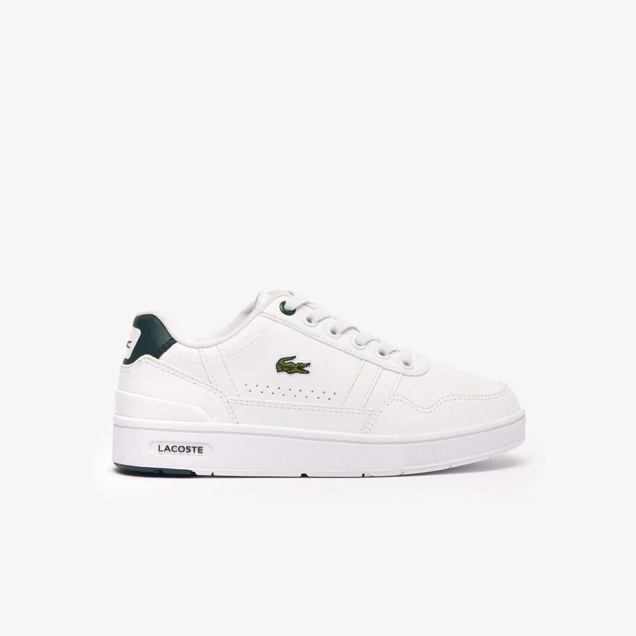 Φωτογραφία προϊόντος: Παιδικά Sneaker Lacoste T-Clip White/Green με ελαστικά κορδόνια