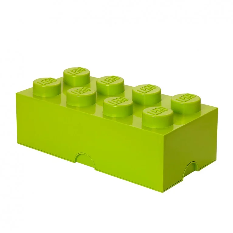 Φωτογραφία προϊόντος: ΚΟΥΤΙ ΑΠΟΘΗΚΕΥΣΗΣ LEGO® ΟΡΘΟΓΩΝΙΟ ΜΕΓΑΛΟ LIME 50x25x18cm