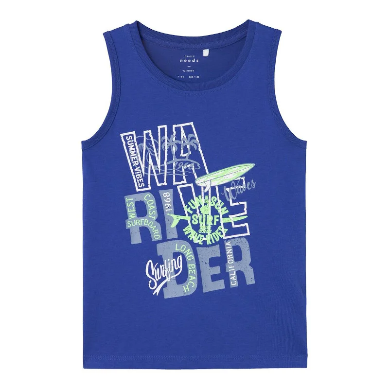 Φωτογραφία προϊόντος: Μπλούζα παιδική Name It Sleeveless Wave Rider Blue