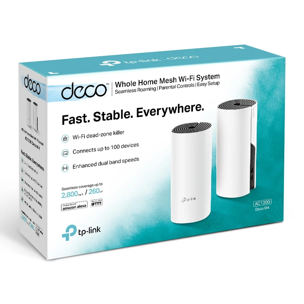 Φωτογραφία προϊόντος: ΤΡ-LΙΝΚ TP-Link Deco M4 (2-Pack) Mesh WiFi 5 System AC1200 Whole Home