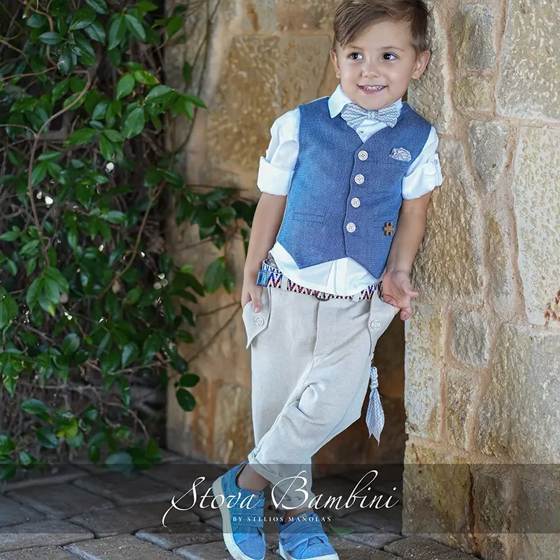 Φωτογραφία προϊόντος: Βαπτιστικό κοστουμάκι για αγόρι Stova Bambini SS24-B13