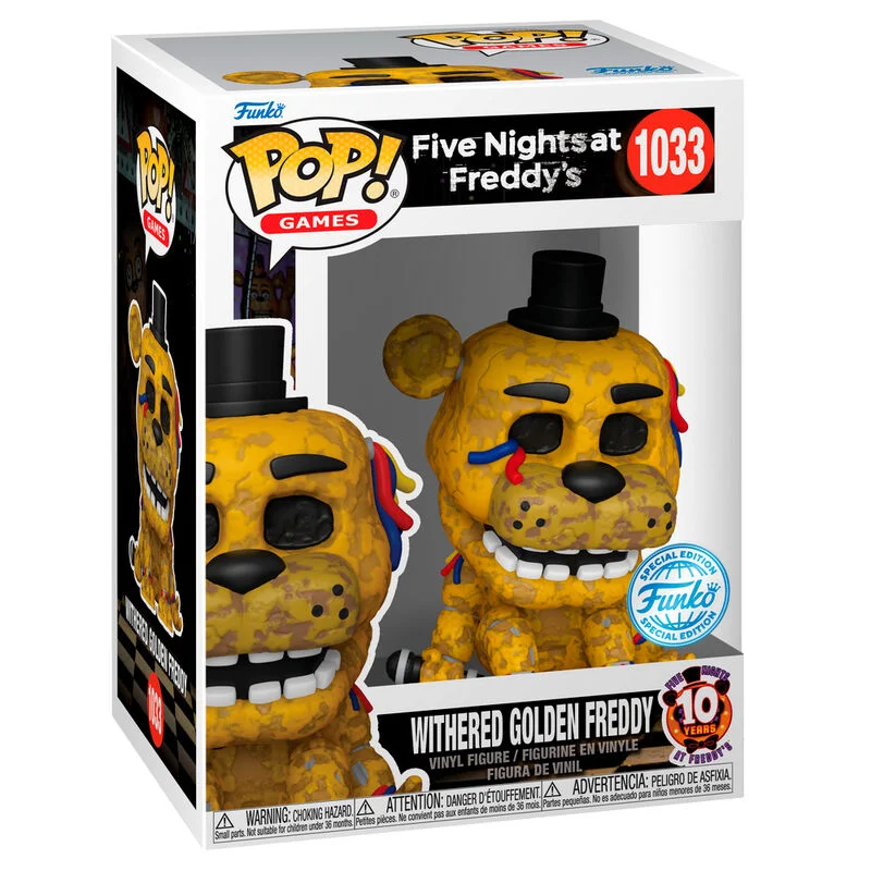Φωτογραφία προϊόντος: Funko Pop! Games: Five Nights at Freddy s - Golden Freddy Special Edition