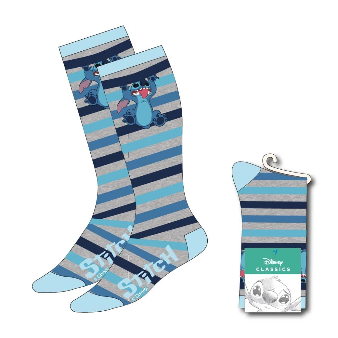 Φωτογραφία προϊόντος: Cerda Κάλτσες Disney Stitch Stripped Socks (One Size 36-43) 2900002544
