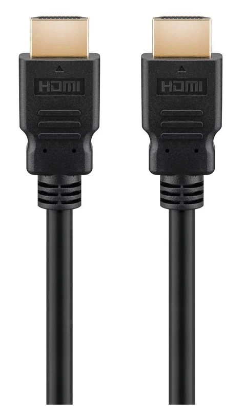 Φωτογραφία προϊόντος: GOOBAY καλώδιο HDMI 69122 με Ethernet, 4K/30Hz, 10.2Gbit/s, 0.48m, μαύρο