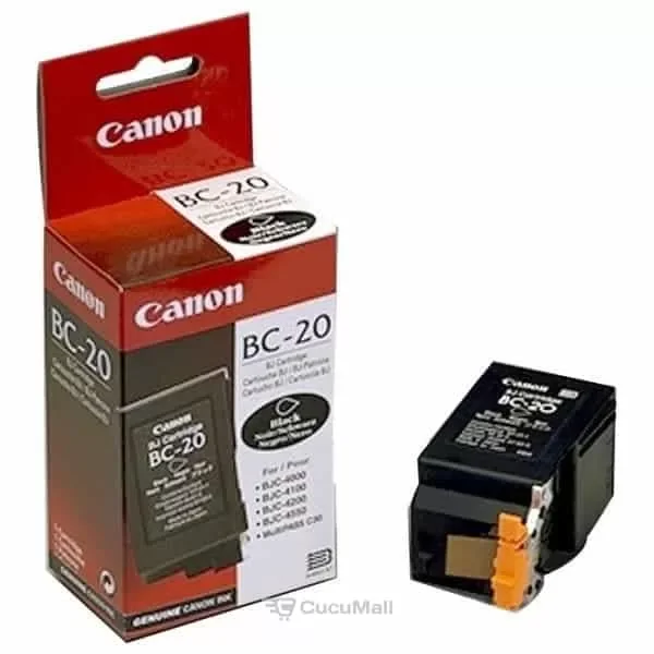 Φωτογραφία προϊόντος: Canon BJ cartridge BC-20 black (0895A002)