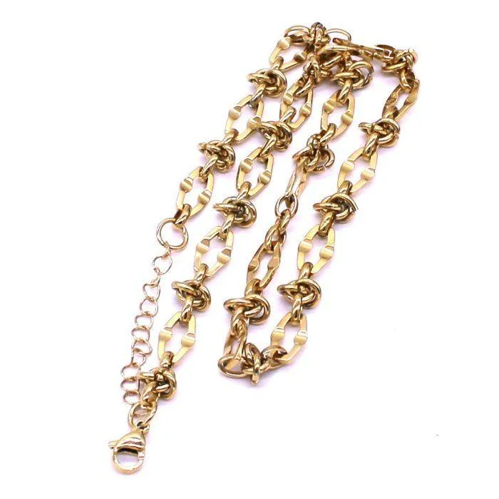 Φωτογραφία προϊόντος: LAVORE Gold Knot Chain Necklace