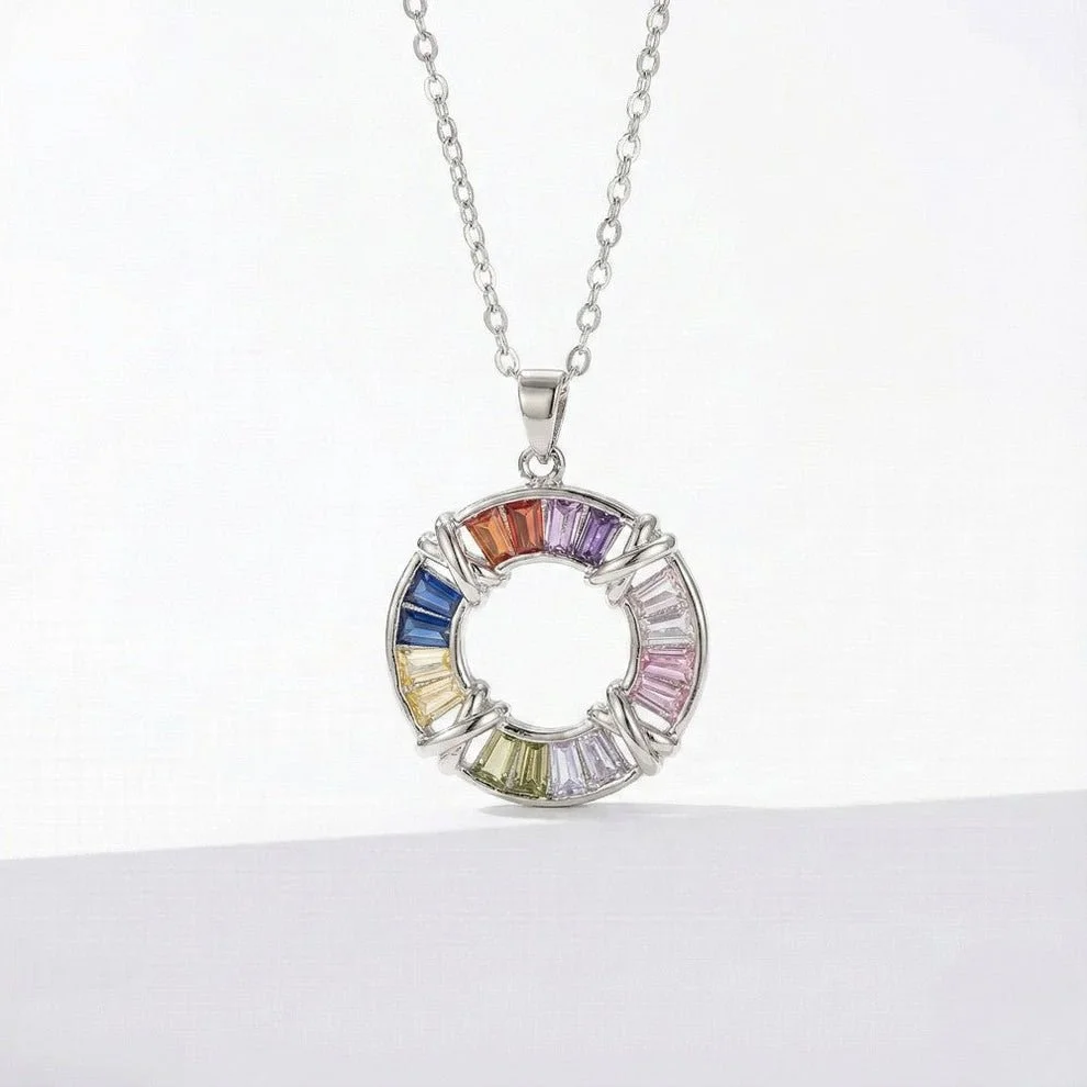 Φωτογραφία προϊόντος: LAVORE Rainbow Circle Necklace