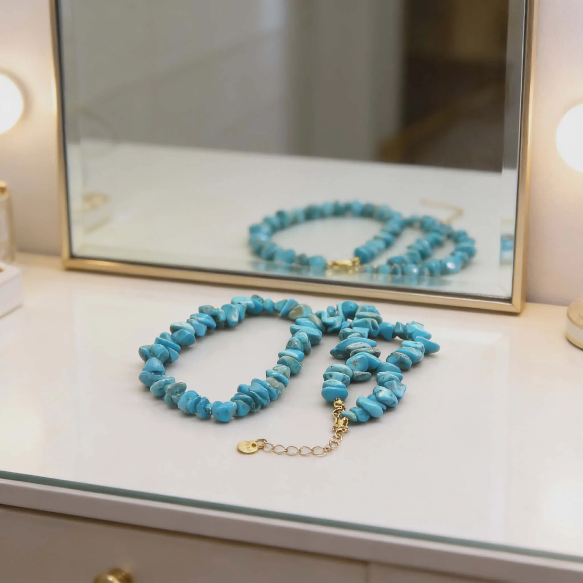 Φωτογραφία προϊόντος: LAVORE Turquoise Chip Necklace