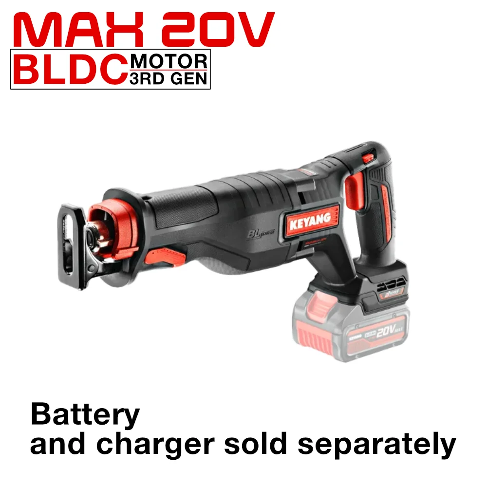 Φωτογραφία προϊόντος: KEYANG BRUSHLESS ΣΠΑΘΟΣΕΓΑ 20V ΣΩΜΑ RS20BLH30V-B