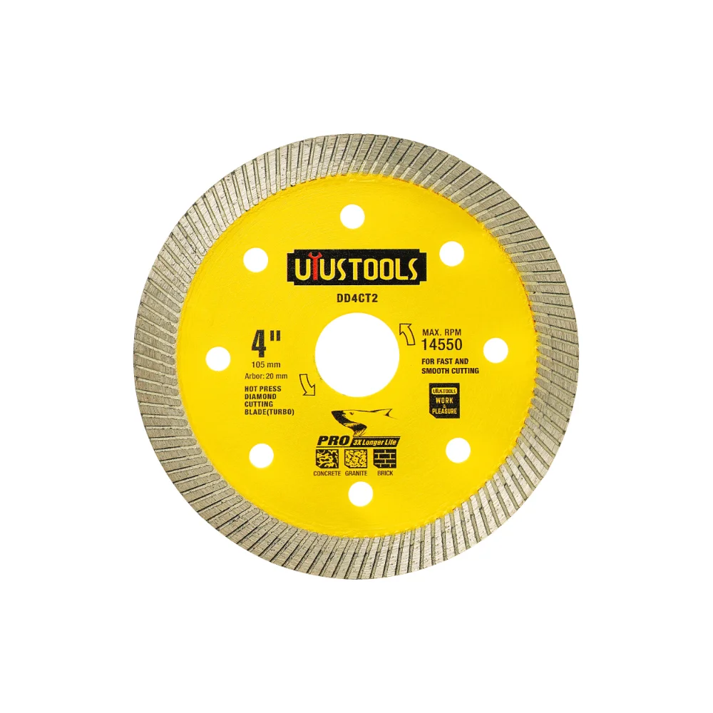 Φωτογραφία προϊόντος: UYUS TOOLS UYUSTOOLS ΔΙΣΚΟΣ ΚΟΠΗΣ ΠΛΑΚΙΔΙΩΝ ΚΑΛΛΙΤΕΧΝΕΙΑΣ TURBO 105X20mm DD4CT2