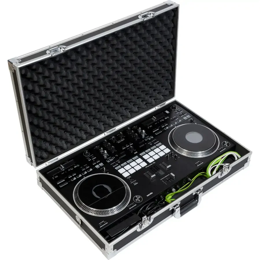 Φωτογραφία προϊόντος: WALKASSE W-CONTROL-L Flight case Pick n Pluck foam DDJ-REV7,1000, FLX6..., Silver.