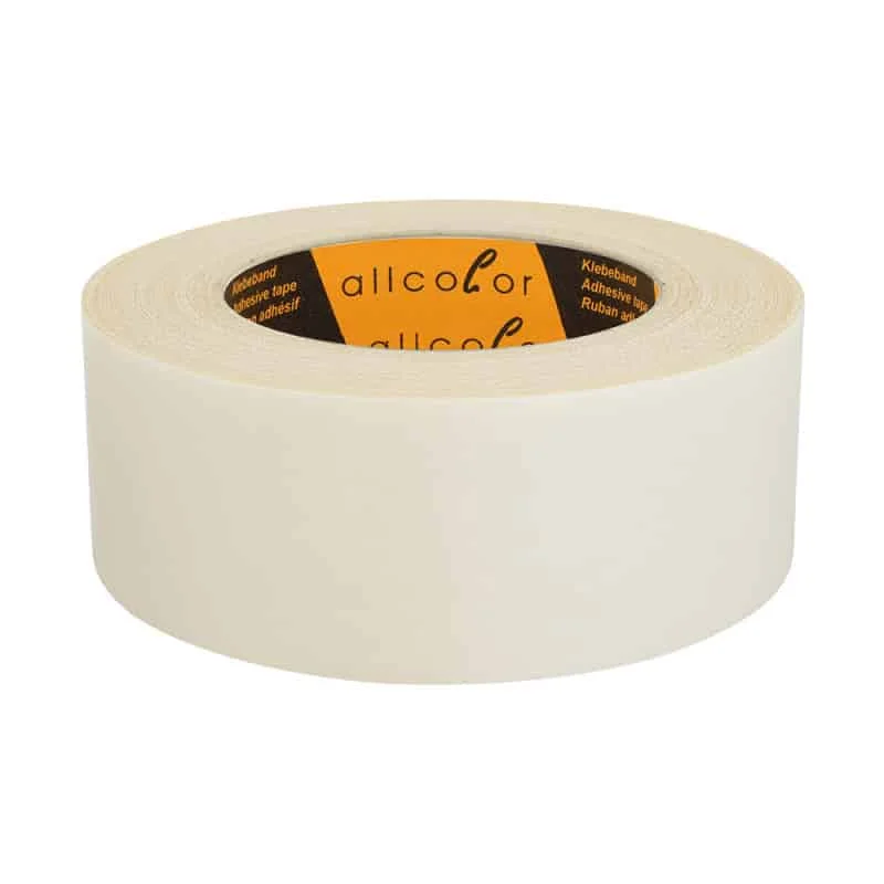 Φωτογραφία προϊόντος: ALLCOLOR GAFFER-TAPE Cloth Carpet-Tape, Plasticiser resistant, Double sided adhesive - Gaffer 50mm x 25m transparent