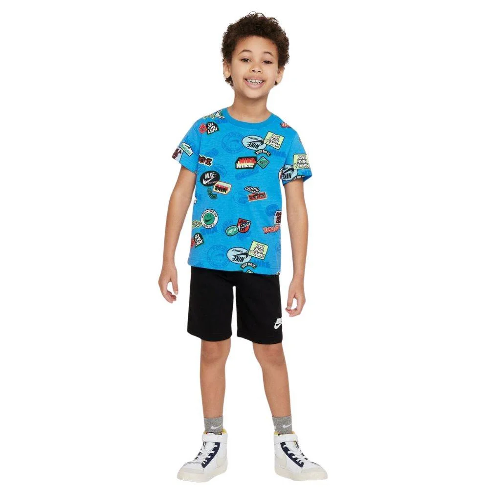 Φωτογραφία προϊόντος: Nike Sportswear Allover Print French Terry Shorts Set