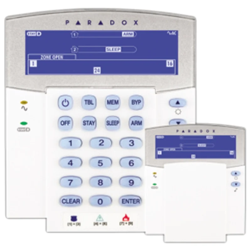 Φωτογραφία προϊόντος: Πληκτρολόγιο Paradox K35 LCD Icon 32 ζωνών για κέντρα Spectra MG5000/5050 ( Original )