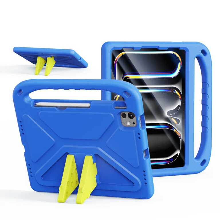 Φωτογραφία προϊόντος: OEM Dux Ducis Puff Series Kids EVA Θήκη για iPad Air 4 / 5 10.9 / iPad Pro 11 (2018/2020/2021/2022) με Βάση Στήριξης - Blue