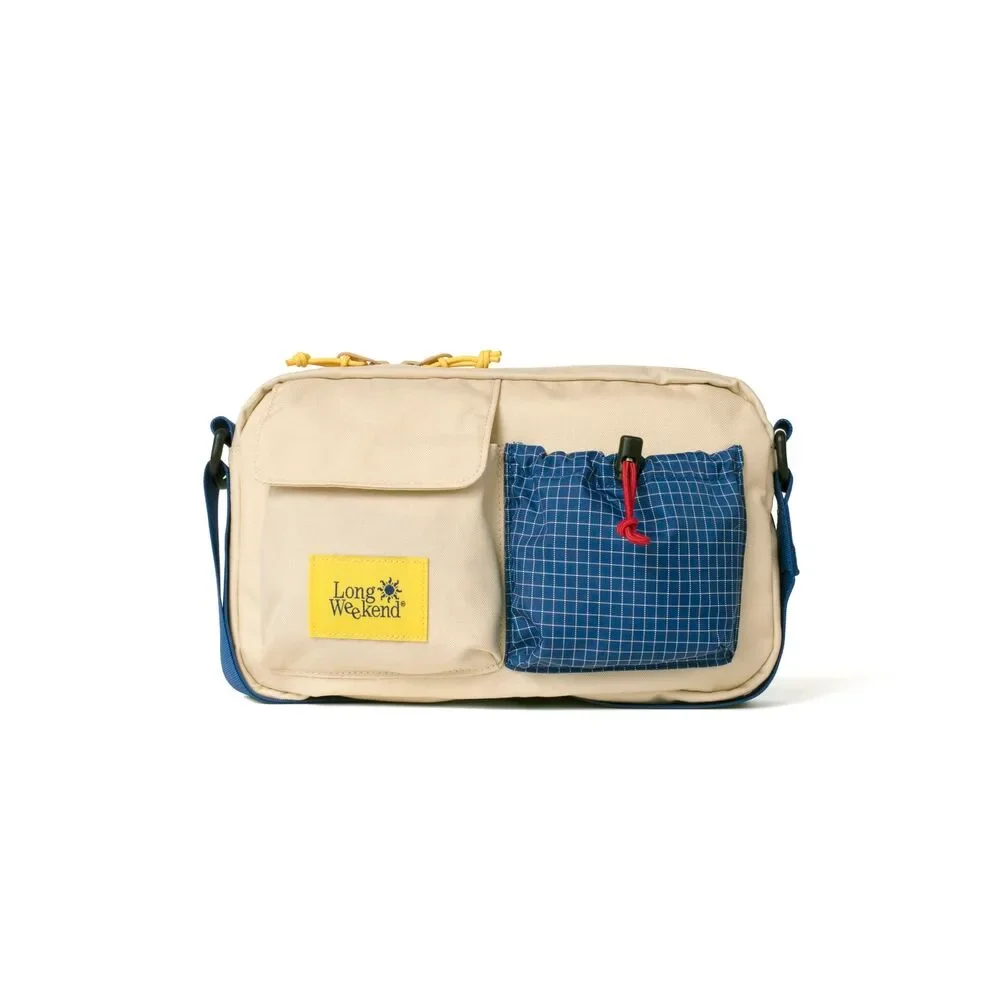 Φωτογραφία προϊόντος: GR Long Weekend Santa Fe Shoulder Bag 3L Creme Multicolor έως 12 άτοκες δόσεις ή 24 δόσεις