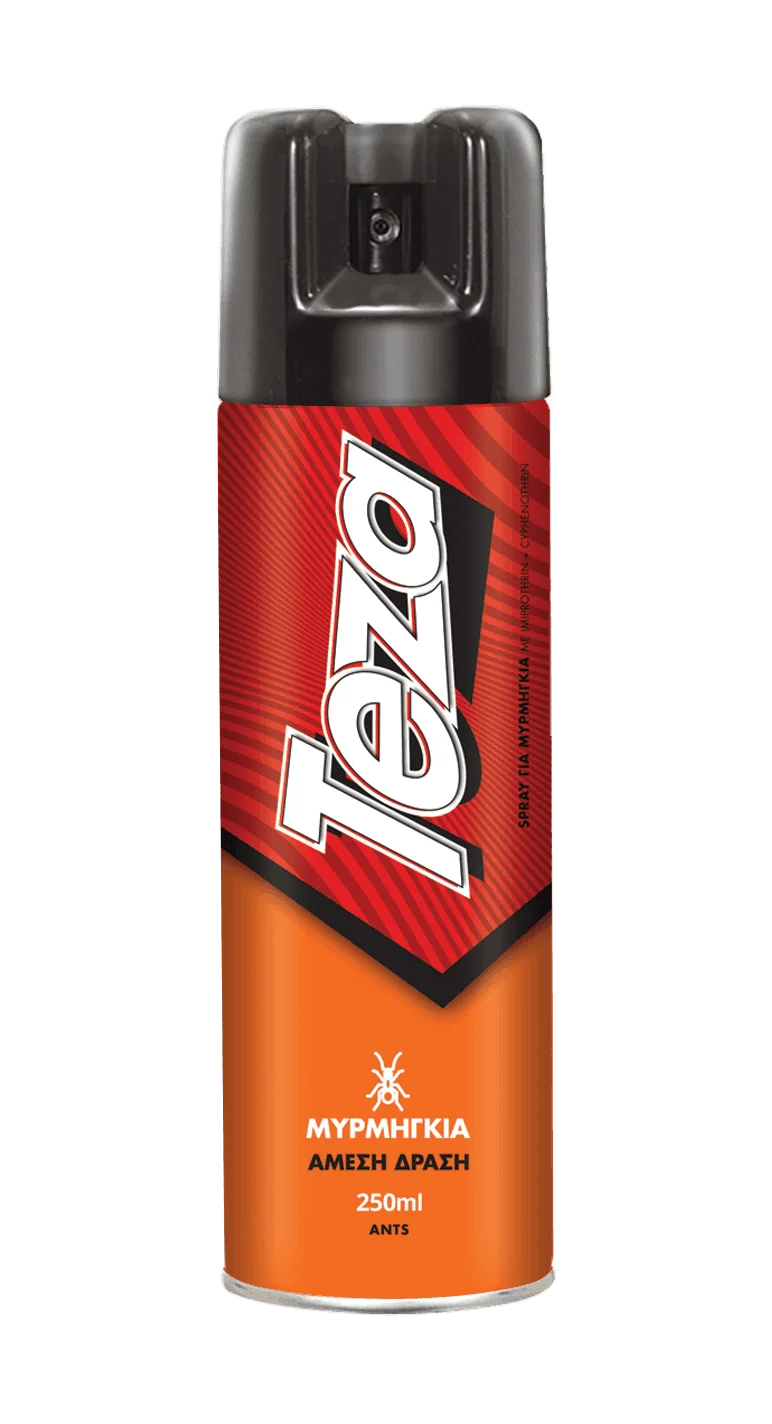 Φωτογραφία προϊόντος: TEZA SPRAY ΓΙΑ ΜΥΡΜΗΓΚΙΑ 250ML