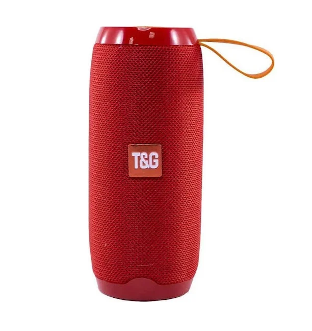 Φωτογραφία προϊόντος: OEM Φορητό Ηχείο Bluetooth T&G TG-106 - κόκκινο