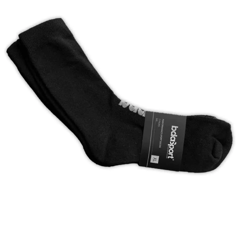 Φωτογραφία προϊόντος: Body Action κάλτσες 3 Ζεύγη Crew Socks Unisex BLACK 095304-01