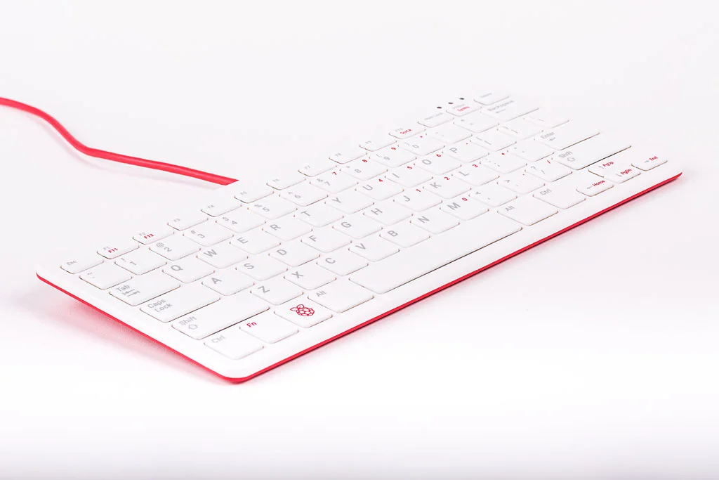 Φωτογραφία προϊόντος: Raspberry Pi Official Keyboard και Hub US (Red/White)