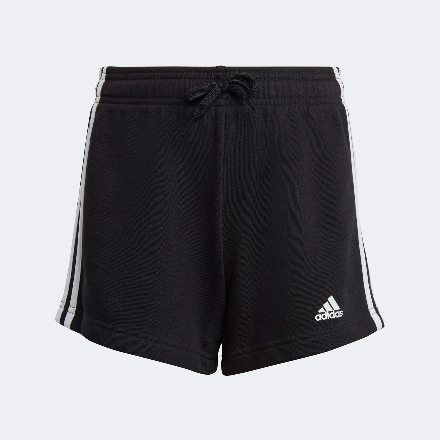 Φωτογραφία προϊόντος: ADIDAS PERFORMANCE ADIDAS GIRLS ESSENTIALS 3-STRIPES SHORTS ΜΑΥΡΟ